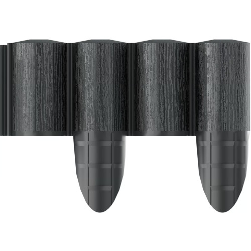Gartenpalisade 34-032 ECO Graphit Palisade 2,4m Rasenkante 10er Pack Anthrazit