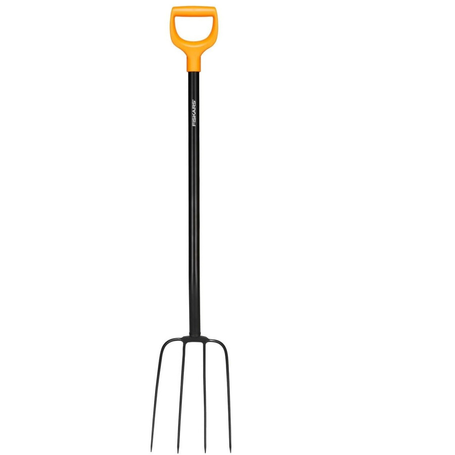Kompostgabel  Spatengabel FISKARS Solid Garten Gabel Mulchgabel 126 cm