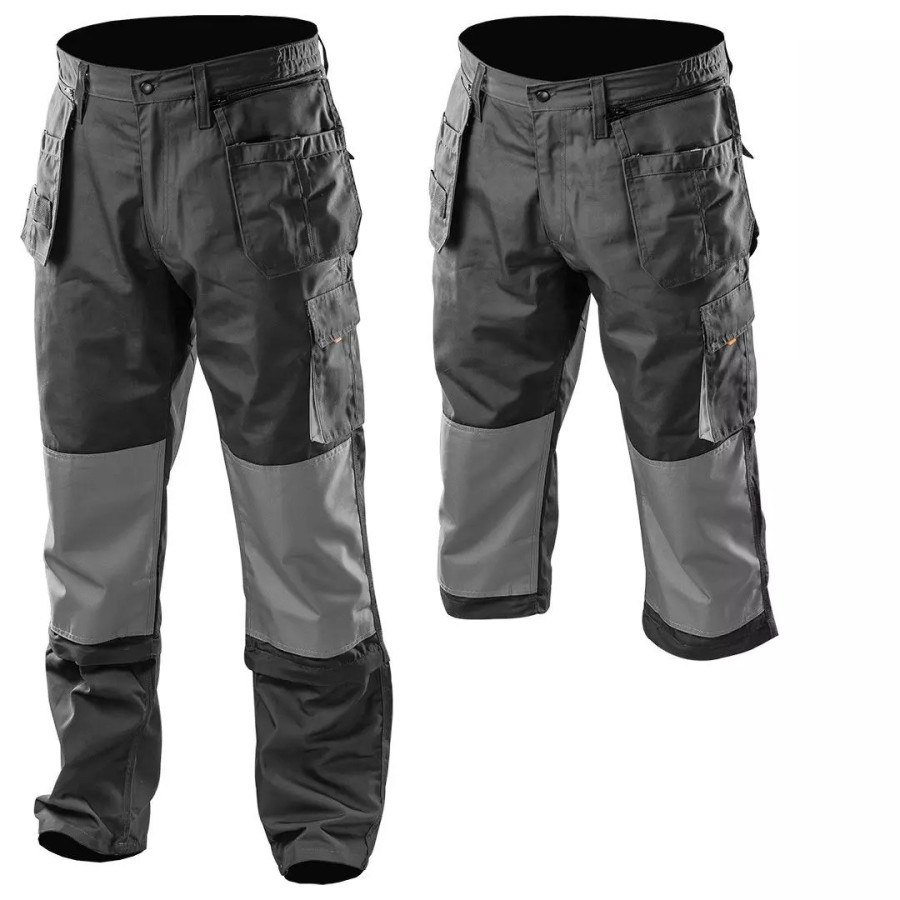 Sommer Arbeitshose Kurze Sicherheitshose Schutzhose Größe 54 Bundhose 81-230 Neu