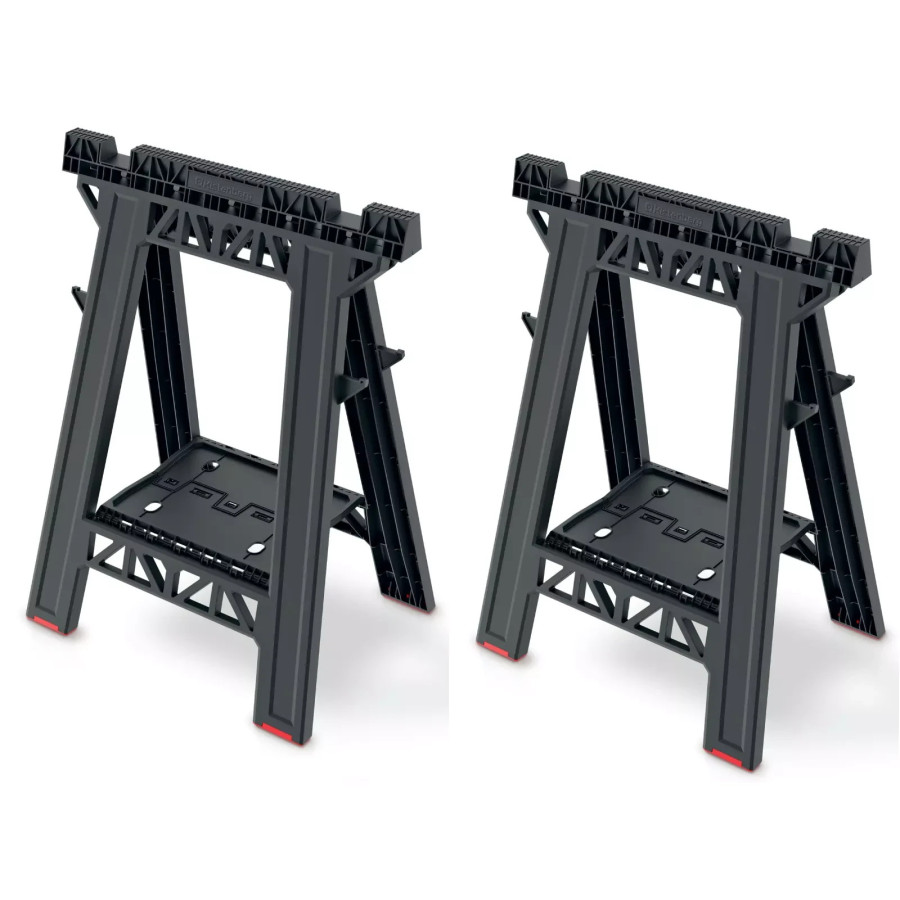 1 PAAR Unterstellbock kappbar Arbeitsbock Montagebock Sägebock 350kg KTS8060 Neu