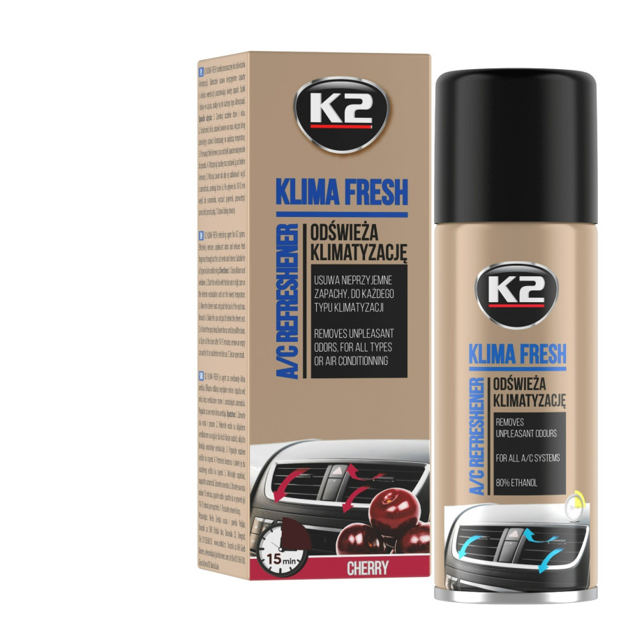 Klimaanlagenreiniger Klimareiniger 150ml  Kirchen K2 KLIMA FRESH Cherry K222CH