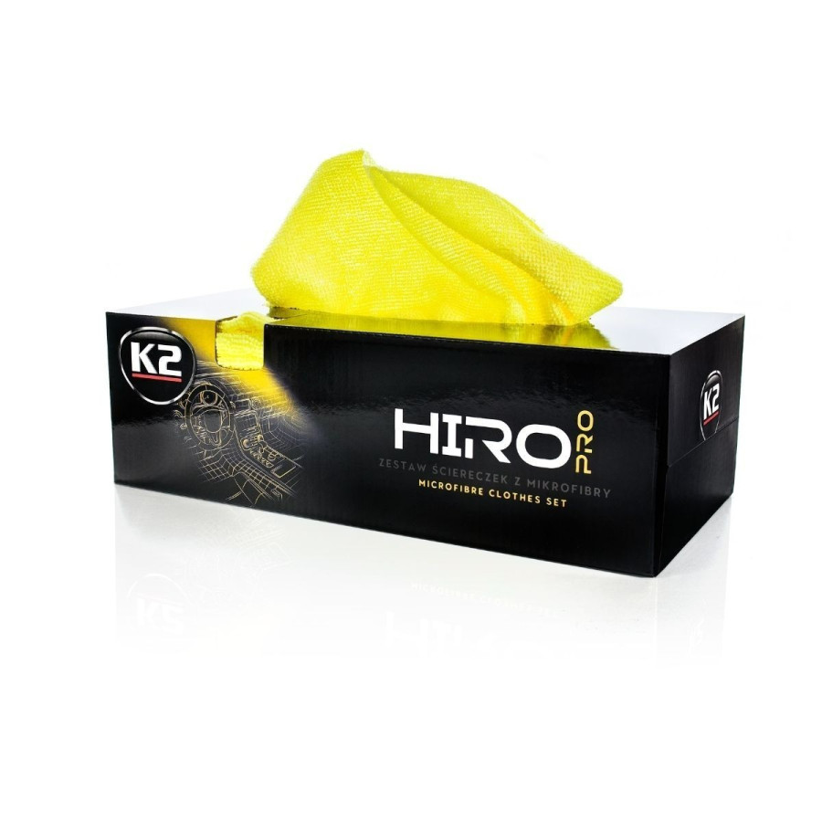 30x Mikrofasertücher 30x30cm Autopflege Reinigung Detailing K2 HIRO D5100 Neu