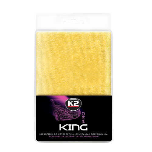 Mikrofasertuch Trockentuch Auto 40x60cm 500GSM Detailing K2 KING PRO M434 Neu
