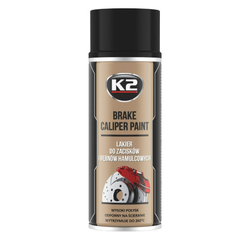 Bremssattellack Schwarz 260°C Brake Caliper Paint Spray K2 L346CA