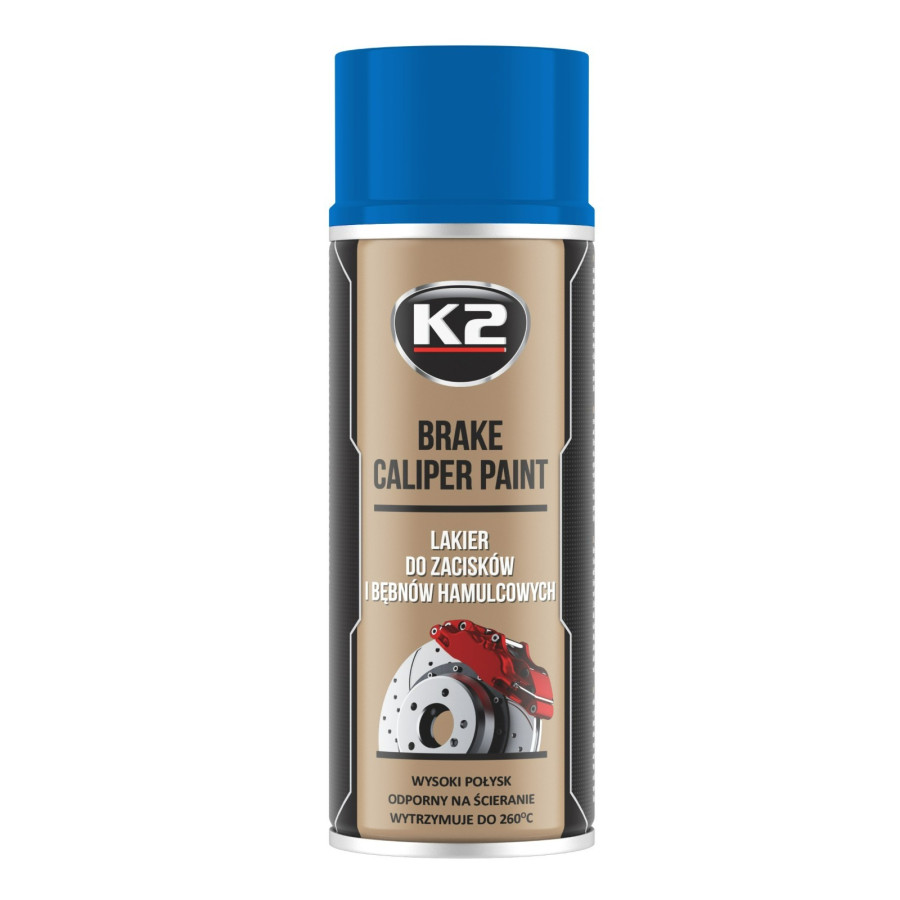 Bremsen Tuning Bremssattellack Blau Brake Caliper Paint Spray K2 L346NI 400 ml