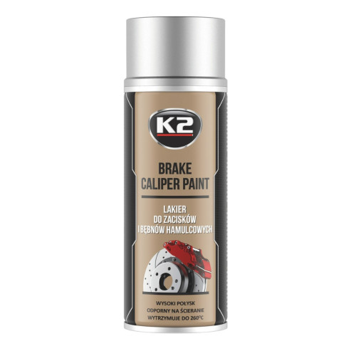 Bremsen Tuning Bremssattellack Silber Brake Caliper Paint Spray K2 L346SR 400 ml