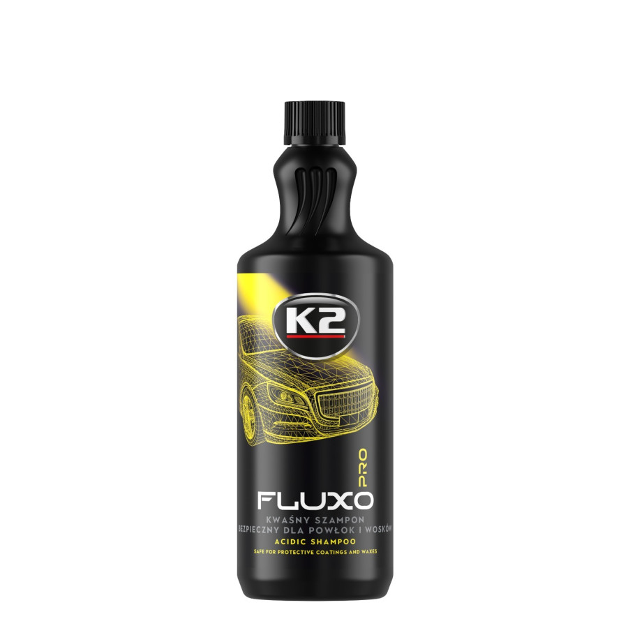 Autoshampoo Sauer Keramik Wachs pH 4 Detailing K2 FLUXO PRO D0251