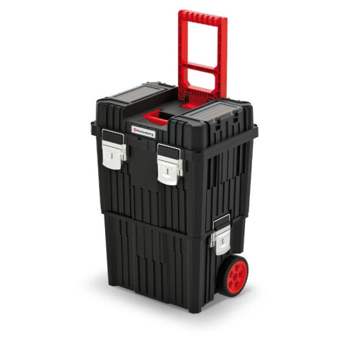 Werkzeugkoffer Set Werkzeugkasten Modulare Set Werkzeugbox Box auf Rollen K9398