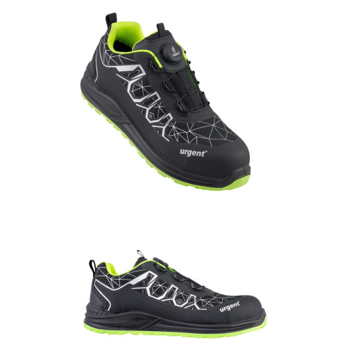 Leichte Arbeitsschuhe Sicherheitsschuhe Kunststoffkappe URG 254 S3 Herren Schuhe
