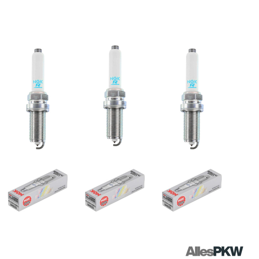 3x NGK 94833 Zündkerze PLFER7A8EG
