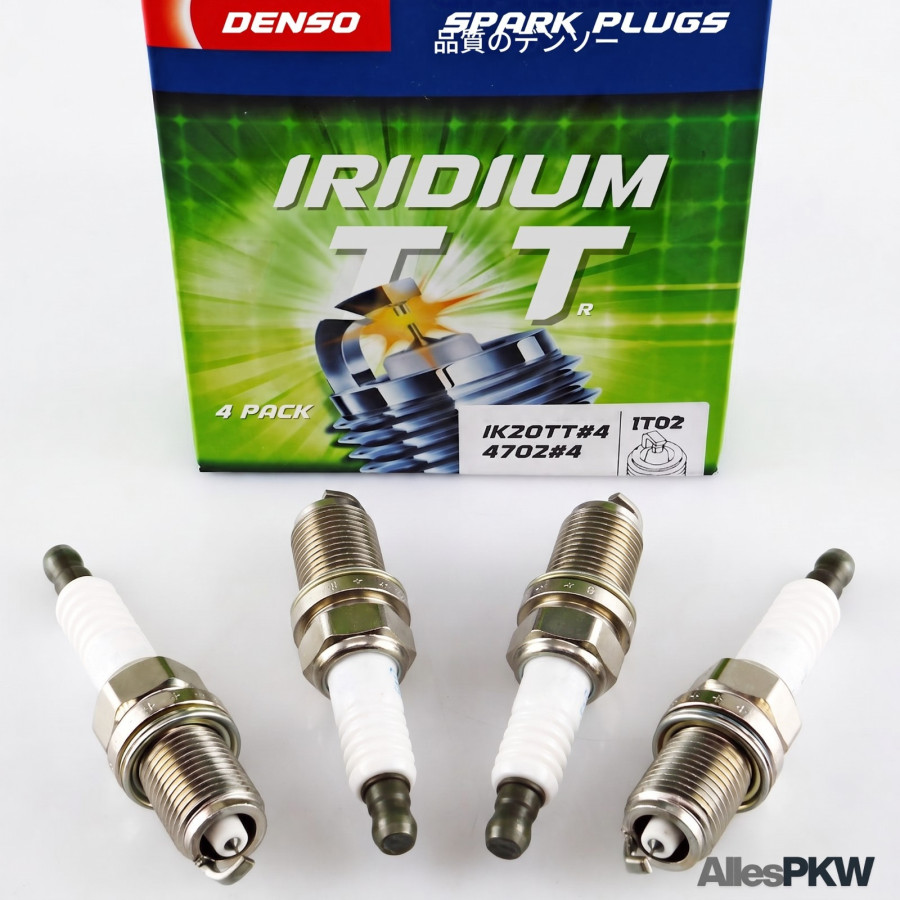 4x DENSO IK20TT Zündkerzen für VW Golf IV Mercedes-Benz A-Klasse B-Klasse