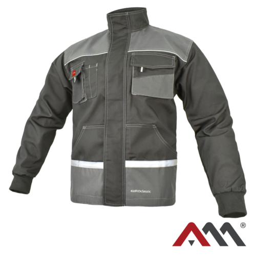Arbeitsjacke Schutzjacke Sicherheitsjacke JACKE für Handwerker EUROCLASSIC Neu