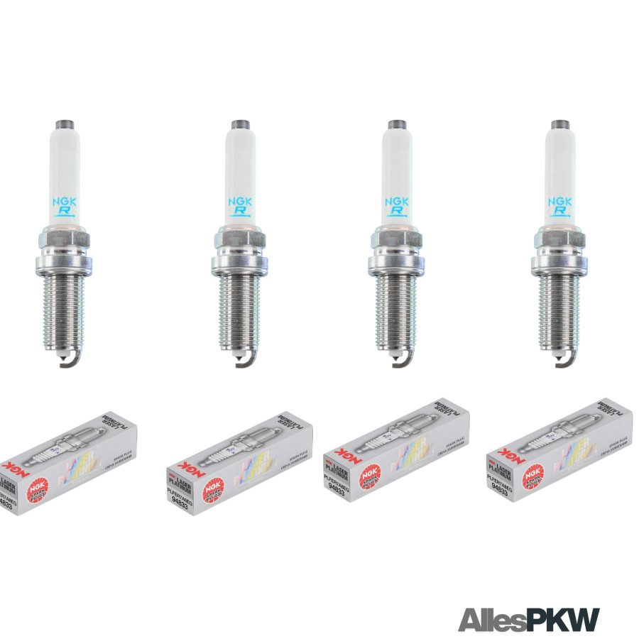 4x NGK 94833 PLFER7A8EG Zündkerze für VW GOLF 7 PASSAT POLO 1.8/2.0 TSI/GTI/R