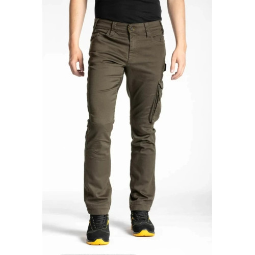 Rica Lewis JOBC Arbeitshose Herren Stretch Bundhose Fibreflex Multipocket Grün